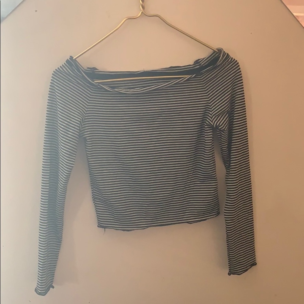 Long Sleeve Crop Top
